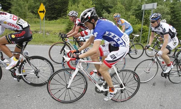 Quebec rider Laurent Dallaire (Equipe Quebec).
