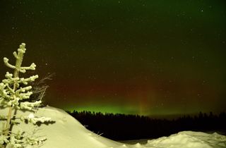 Aurora Over Kiruna, Sweden