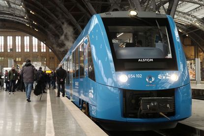 A hydrogen-powered train