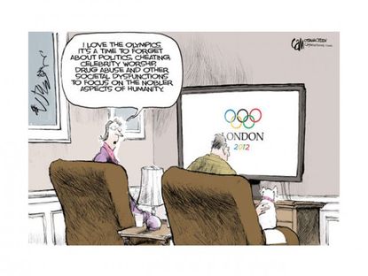 Olympic irony
