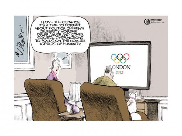 Olympic irony