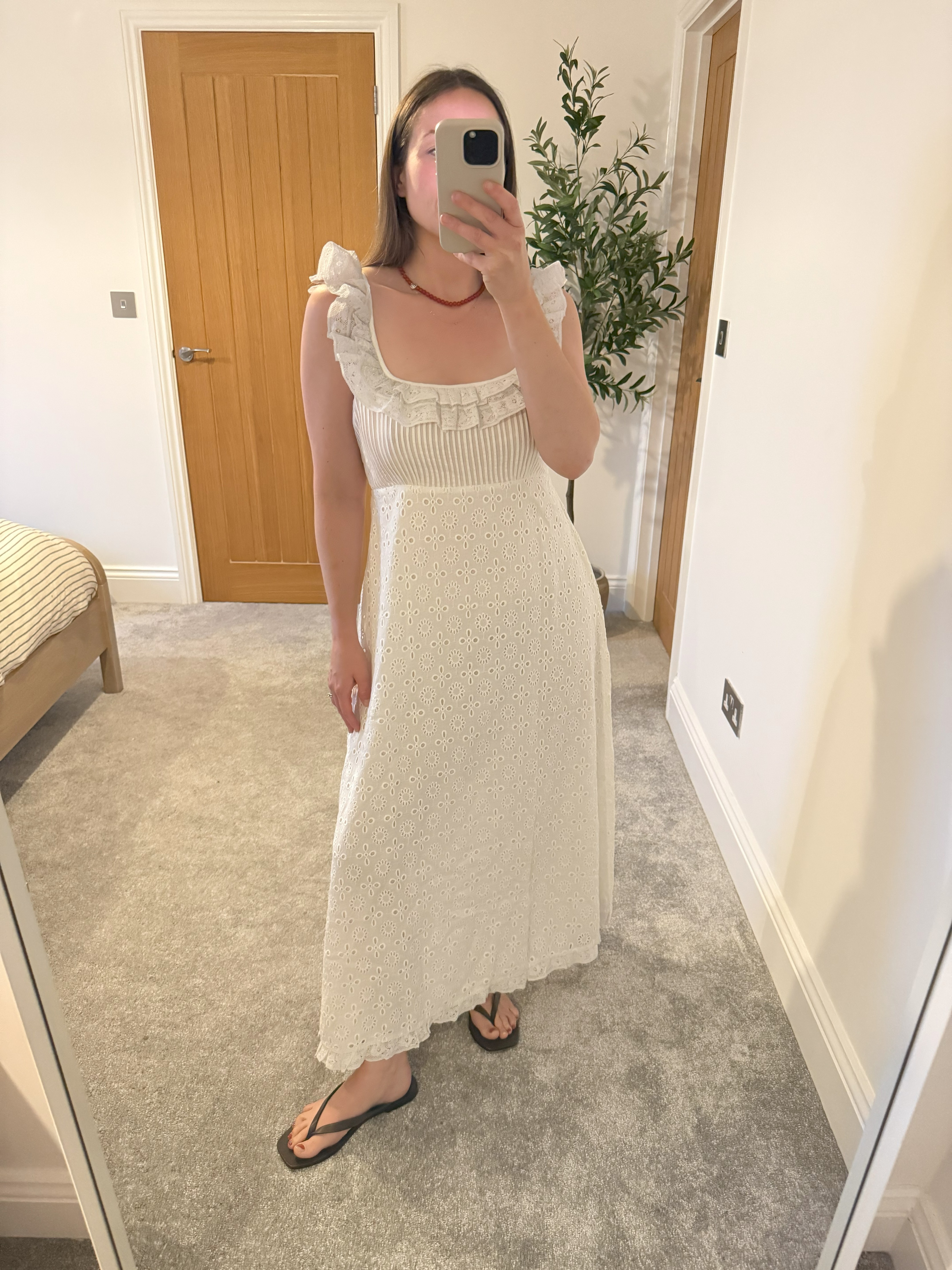 Emily Dawes wears Rixo petite dresses