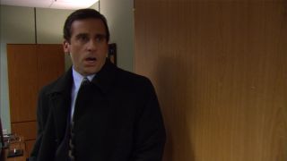 The Office Michael reacts to poop in office
