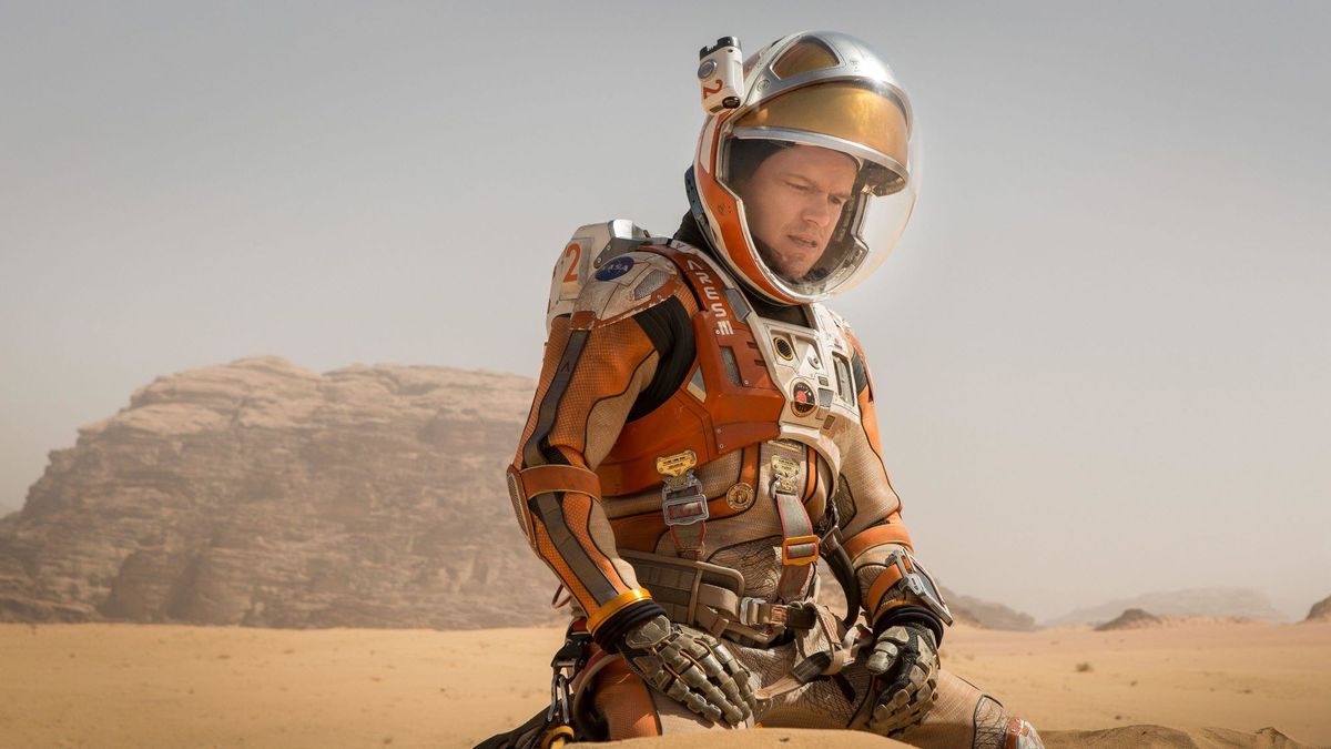 Matt Damon in The Martian