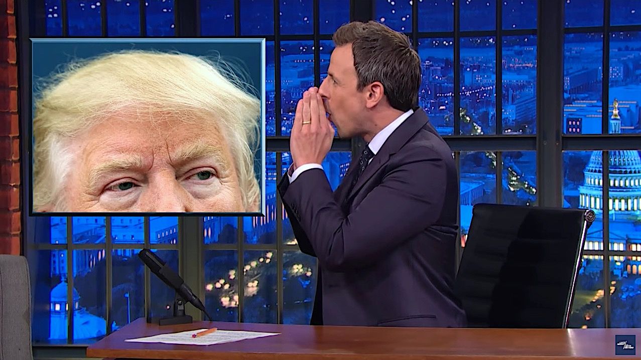 Seth Meyers looks at Donald Trump&amp;#039;s collapsing campaign