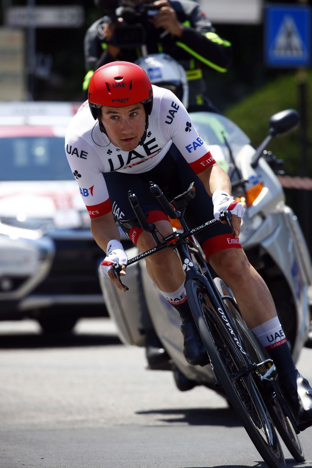 Tom Bohli (UAE Team Emirates) set the early pace