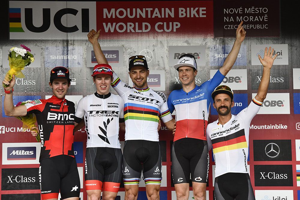 Lars Forster, Anton Cooper, Nino Schurter, Maxime Marotte, Manuel Fumic