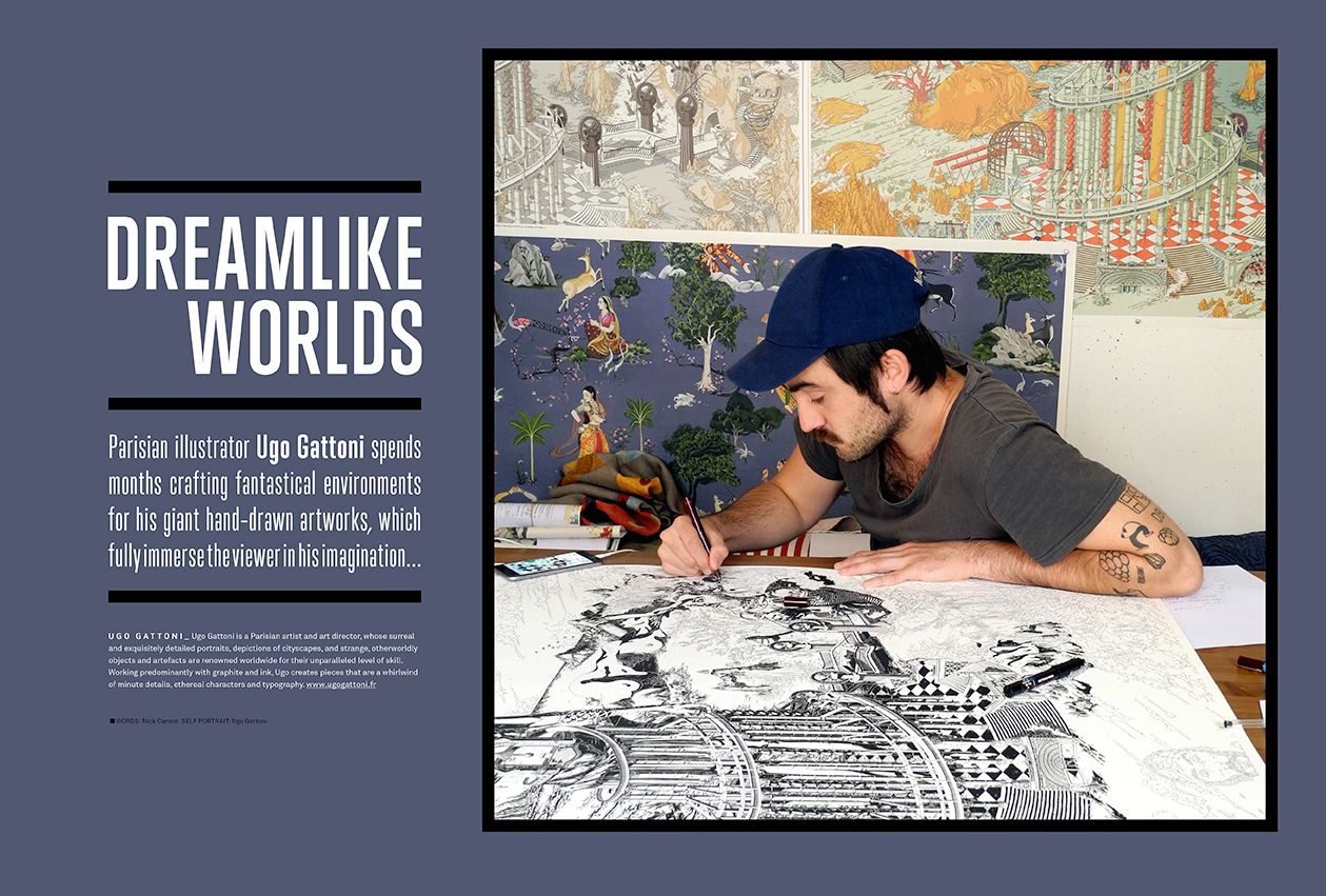 Ugo Gattoni on his dreamlike, fantastical worlds