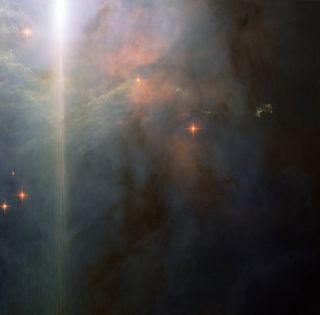 The southern part of reflection nebula NGC 2023 glows like a sunset.
