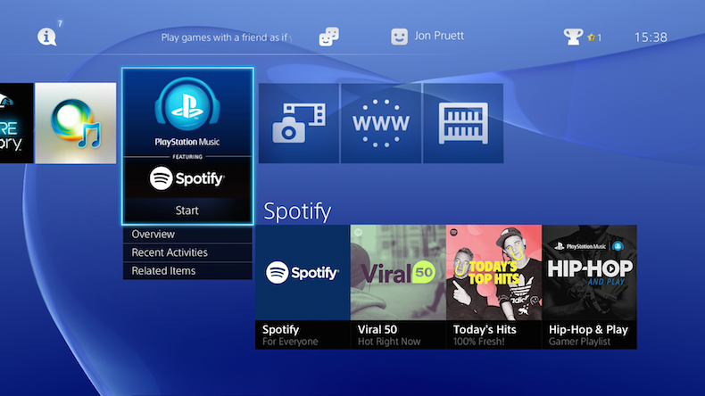 Spotify Now Available To Ps3 And Ps4 Owners Through Playstation Music What Hi Fi
