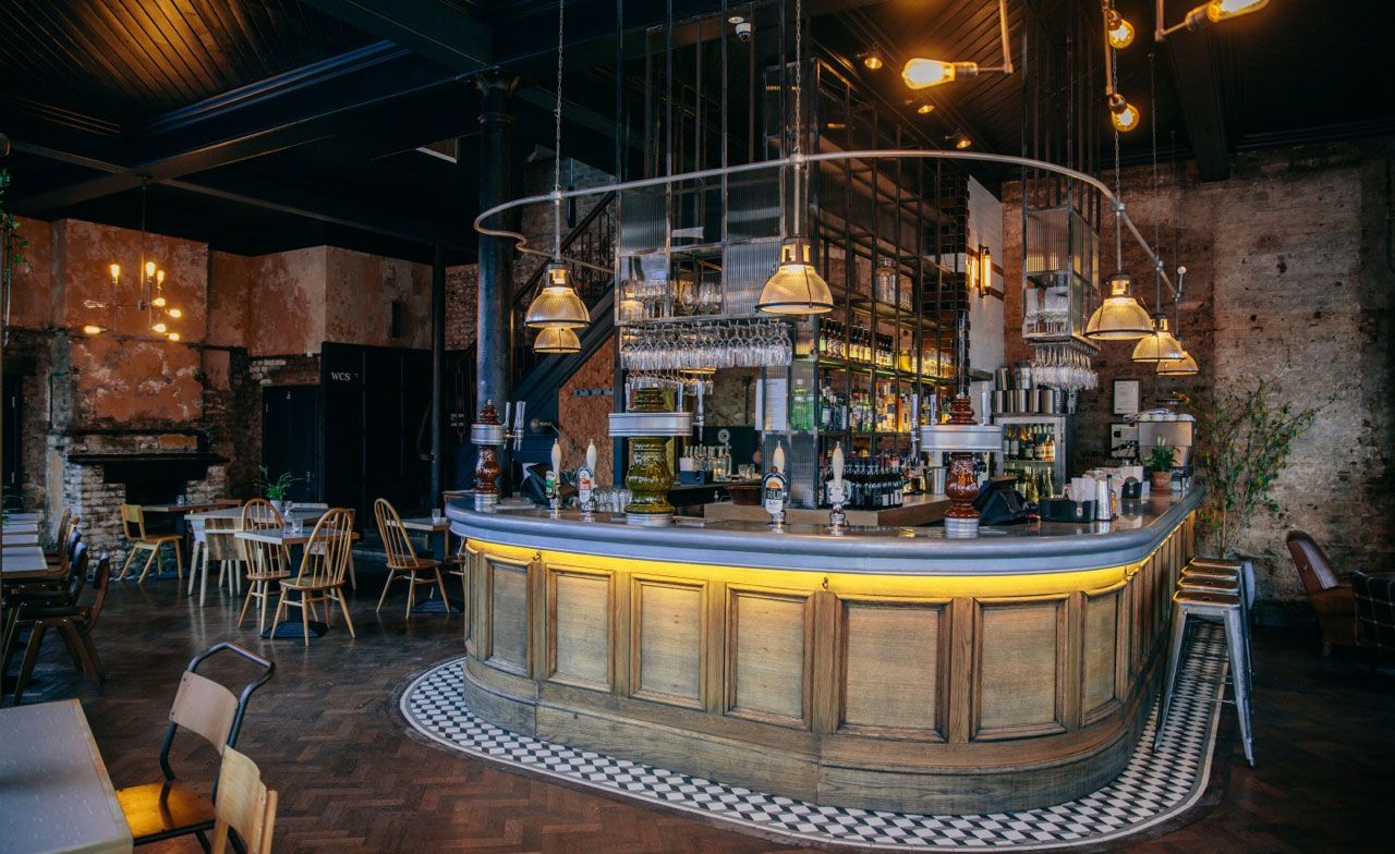 The Culpeper Bar interior