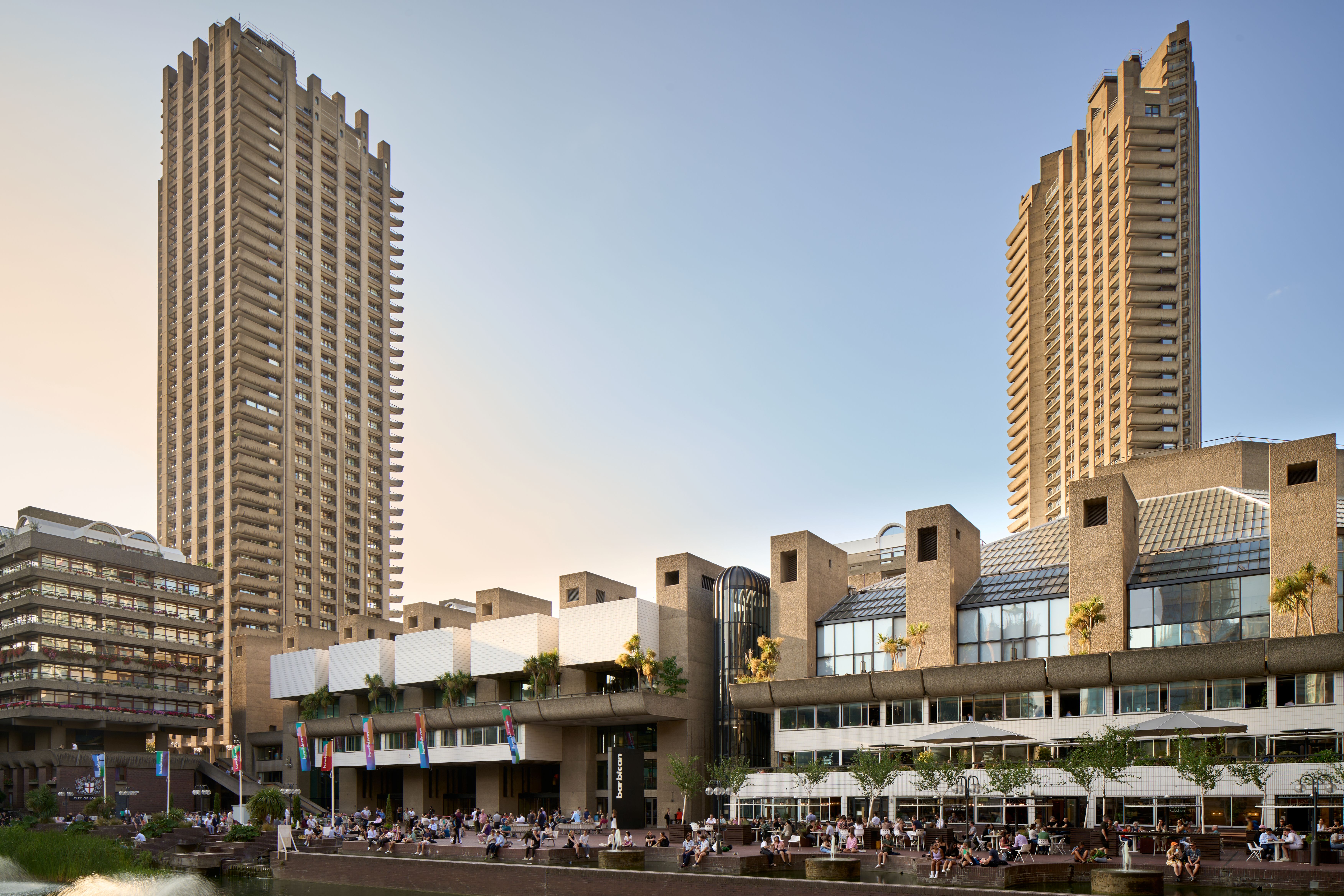 Lakeside Terrace, Barbican Centre, Photo by Dion Barrett