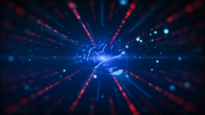 an illustration of a brain in a futuristic, digital style