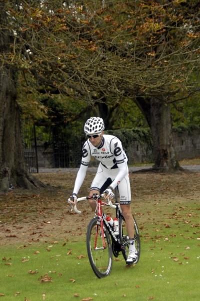 Dan Fleeman (Cervelo TestTeam) getting set for 'cross season perhaps?