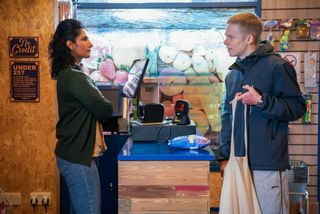 Bobby accidentally tells Suki about Ash in EastEnders