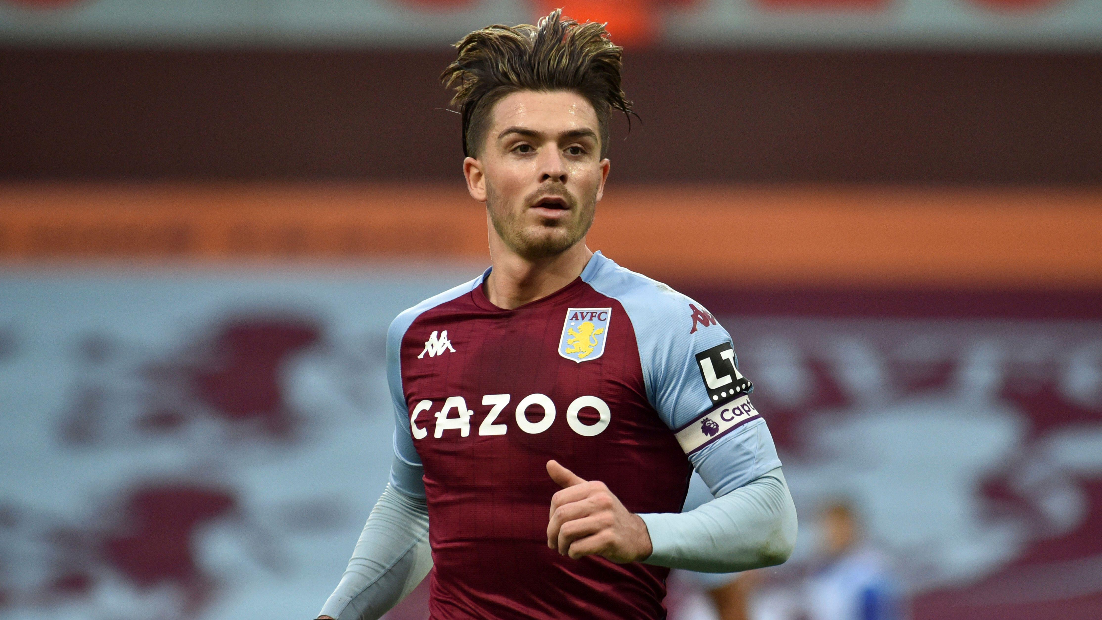 Jack Grealish at Aston Villa in 2020