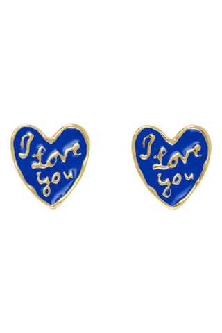 Chopova Lowena Gold Lovers Earrings