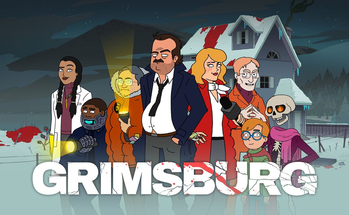 Jon Hamm, star of Grimsburg on Fox