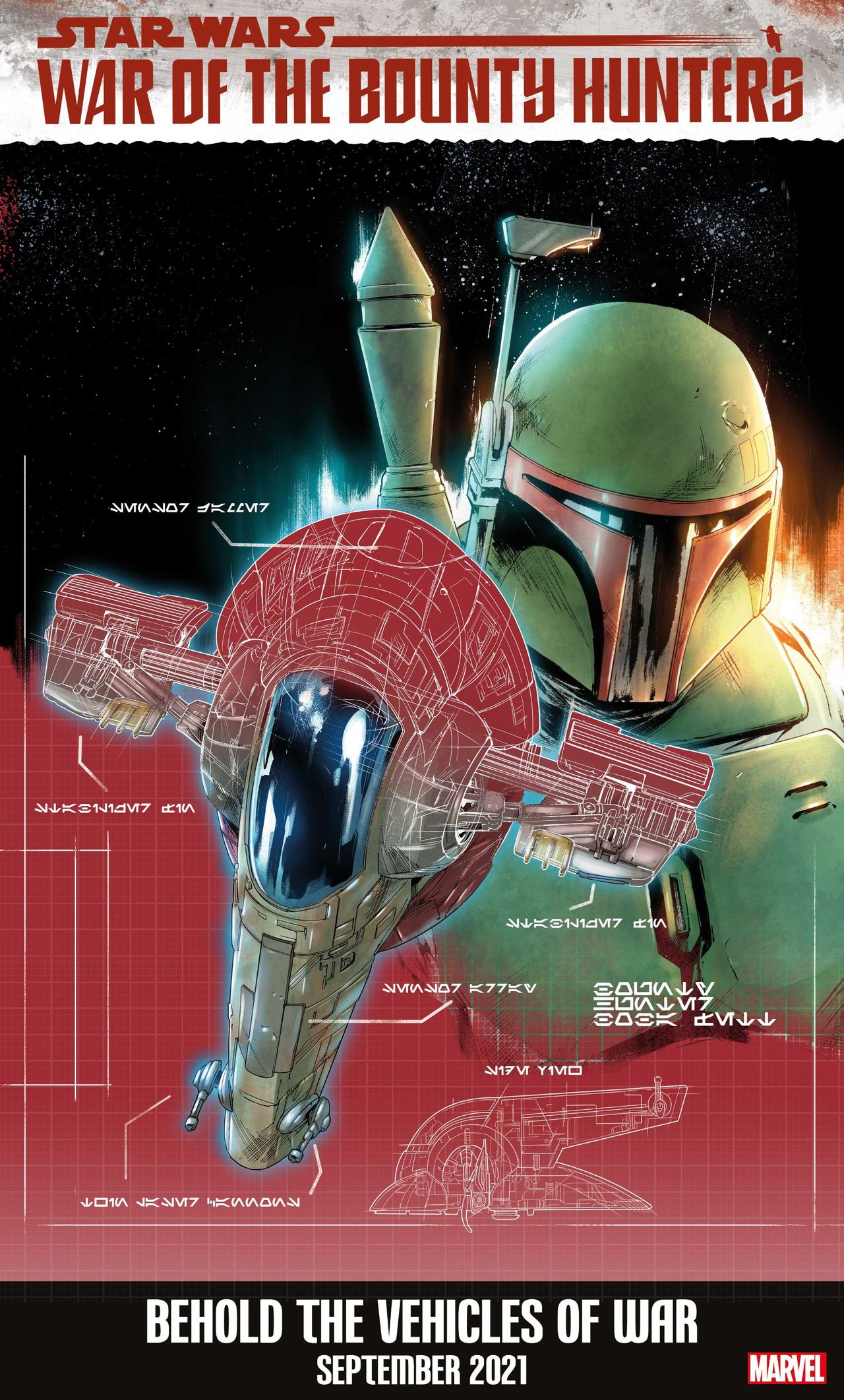 War of the Bounty Hunters variant covers