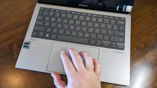 Asus Zenbook S 13 touchpad.