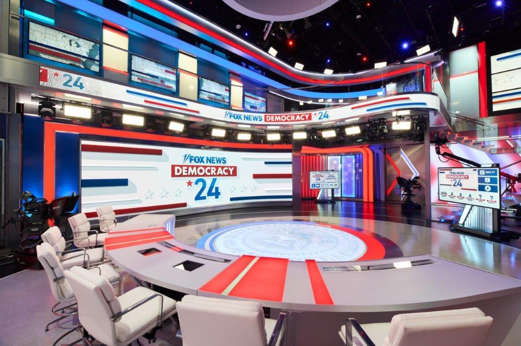 Fox News Election coverage studio