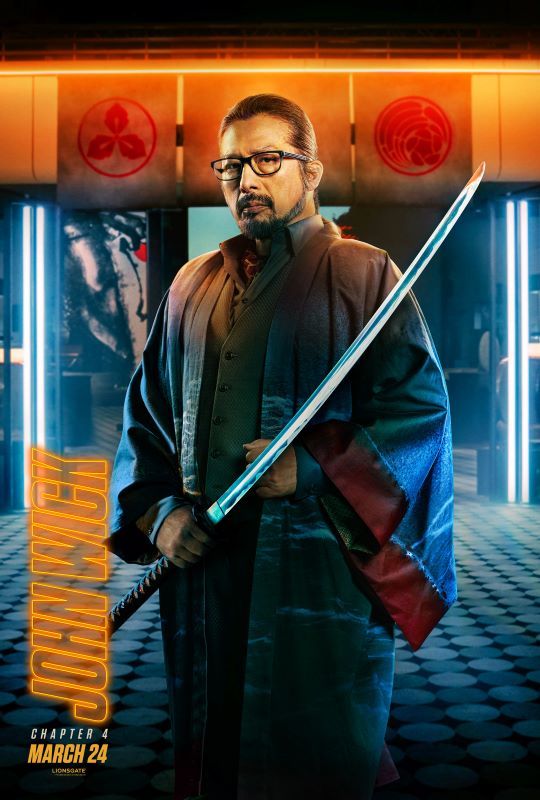 Hirojuki Sanada in John Wick: Chapter 4