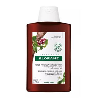 Klorane Strengthening Shampoo with Quinine and Organic Edelweiss - best shampoo for hair loss