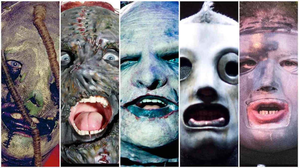 Slipknot masks: Definitive History Every Mask Louder