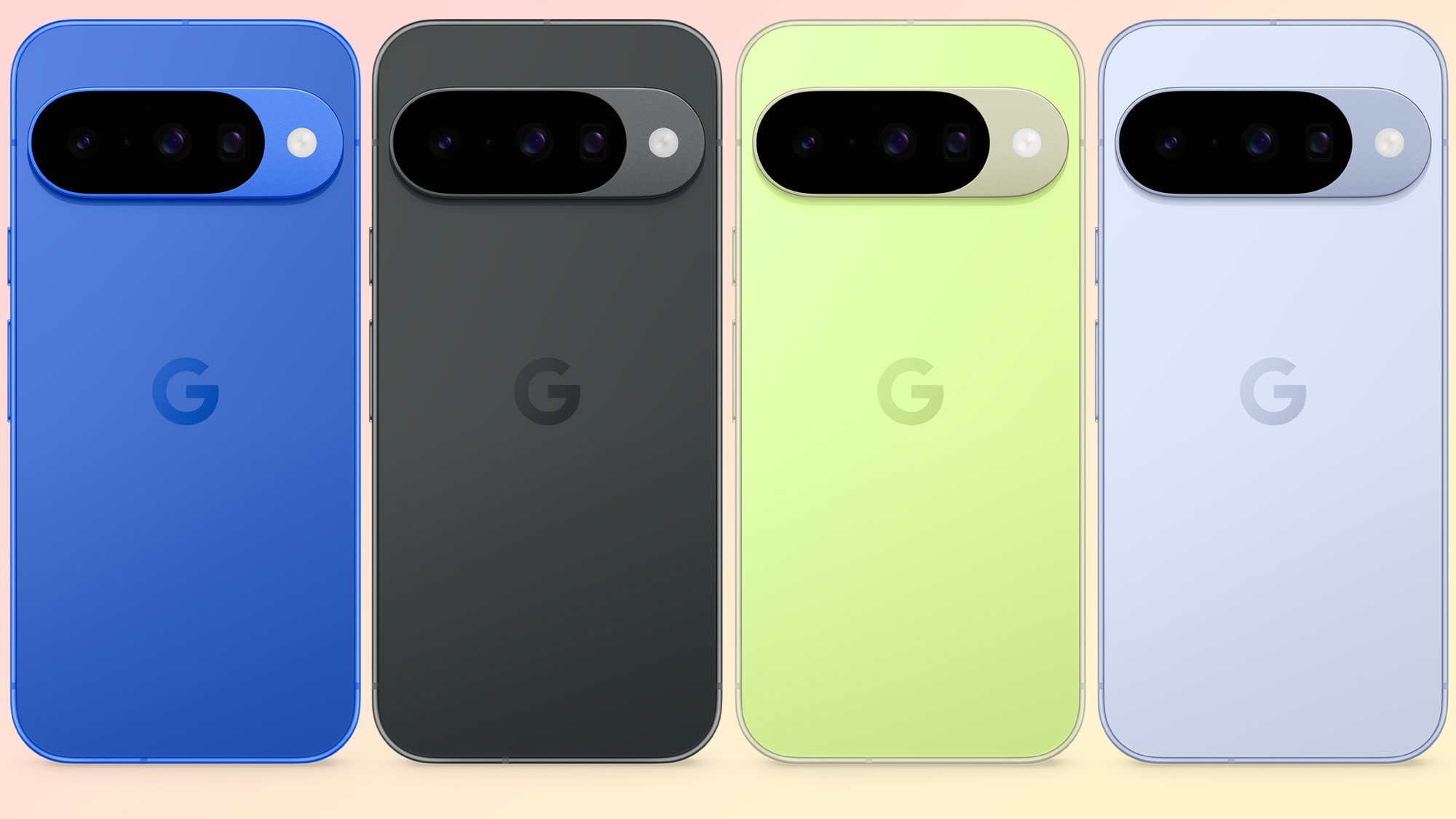 Google Pixel 10 in all colors