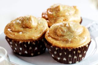 Sticky toffee cupcakes with salted caramel buttercream