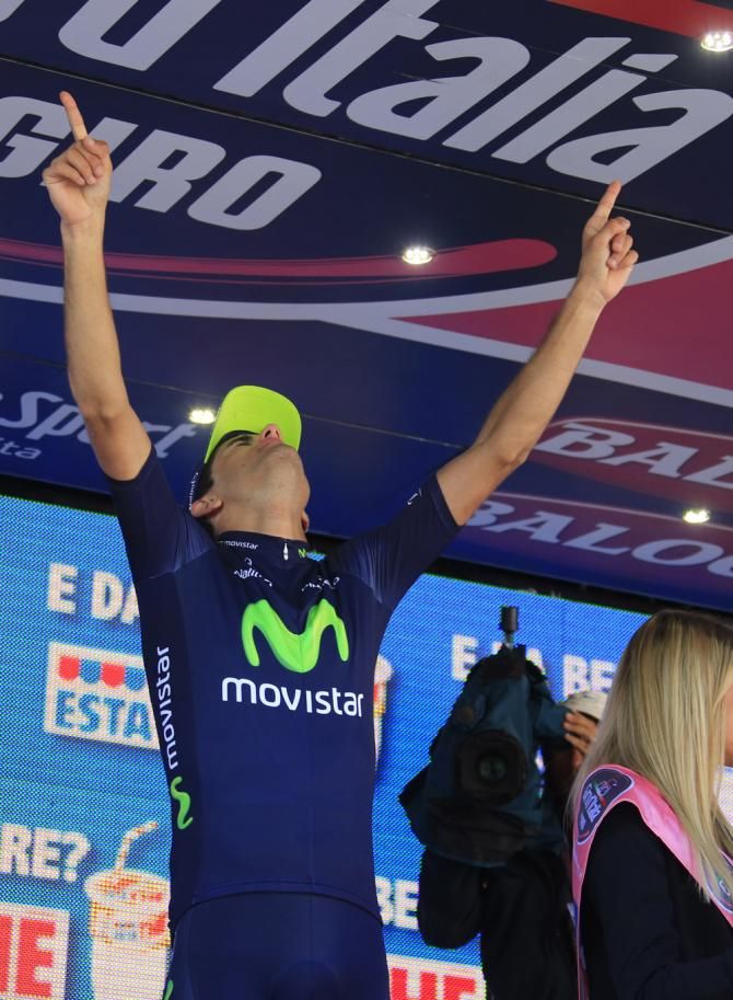 Benat Intxausti (Movistar Team) dedicated his win to Xavier Tondo
