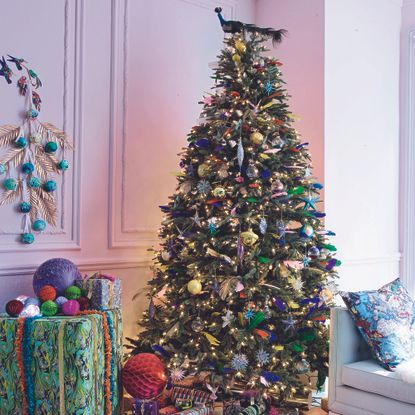 We love Kimberley Walsh's untraditional Christmas tree | Ideal Home