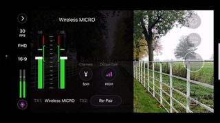 RØDE Wireless Micro app screenshot