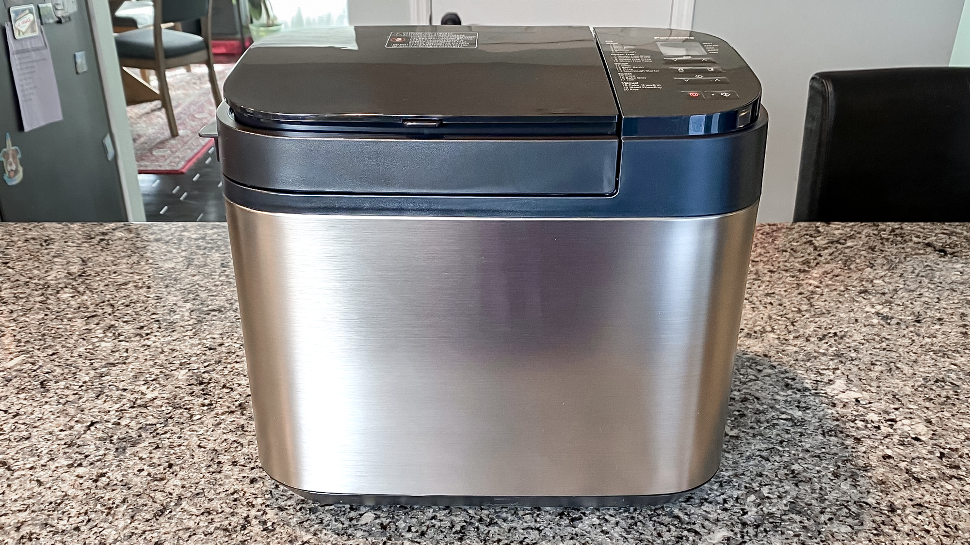 Panasonic Automatic Bread Maker on a kitchen counter