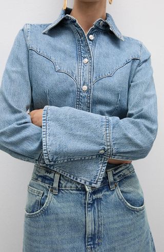 Venetia Denim Western Jacket