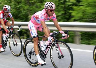 Joaquim Rodriguez (Katusha) in the maglia rosa
