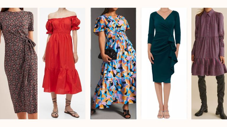 Stylish dresses to hide a tummy - plus tips from the experts | Woman & Home