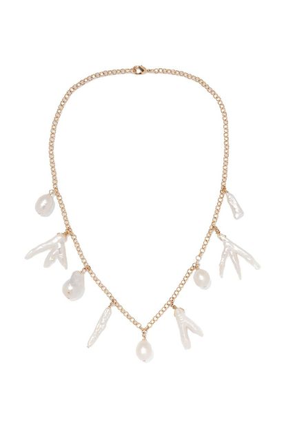 Éliou - Porto Gold-Plated Pearl Necklace