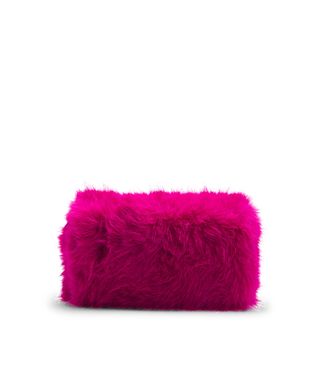 Naomi X Boss Clutch-Tasche aus Kunstfell