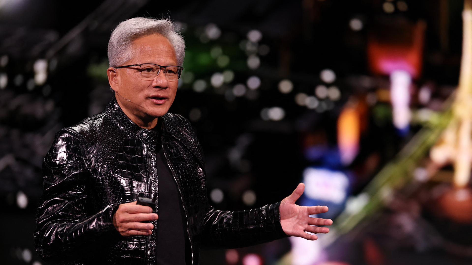 Jensen Huang at CES 2026 