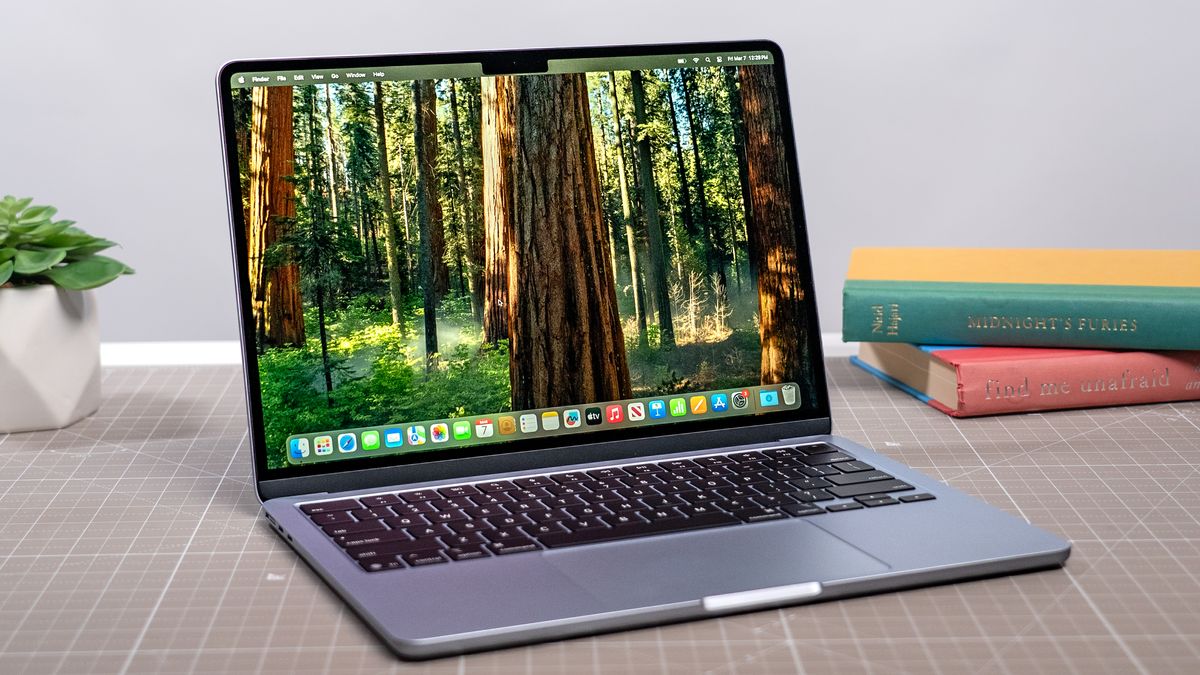 MacBook Air 13-inch M4 shown on tabletop