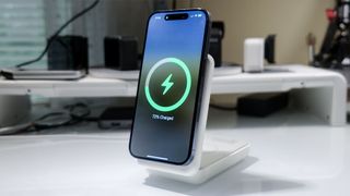 Rorry 3-in-1 Portable 10000 mAh Charger on desk.