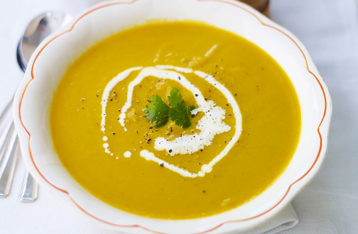 Carrot And Coriander Soup | British Recipes | GoodtoKnow