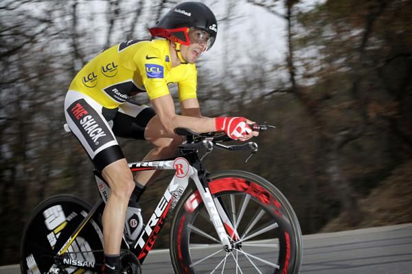 Andreas Kloden's Paris-Nice lead became short-lived in the time trial.