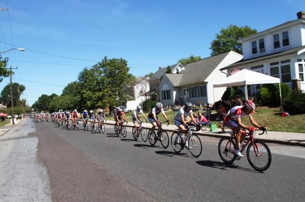 The new course provided the riders with different scenery.