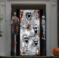 JOYIN 3D Design Scary Skeleton Door Cover:&nbsp;View at Amazon