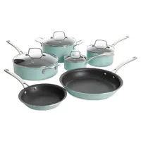 10-Piece Hard-Enameled Cookware Set