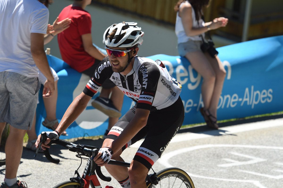 Chris Hamilton (Team Sunweb) on Alpe d'Huez