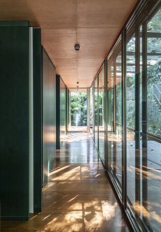 Andade Morettin's ABV House corridor