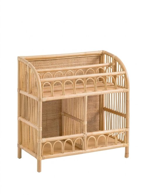 Minetta Vintage Rattan Shelf
